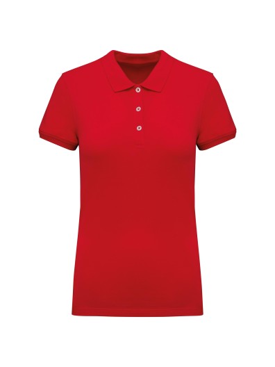 Polo malha piqu manga curta