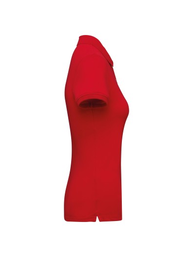 Polo malha piqu manga curta