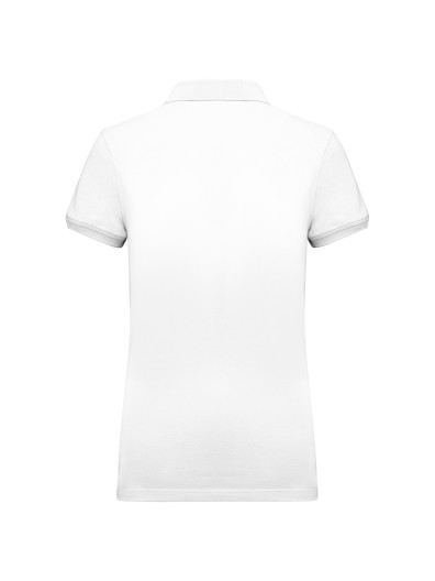 Polo malha piqu manga curta