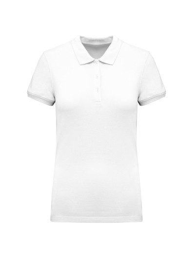 Polo malha piqu manga curta