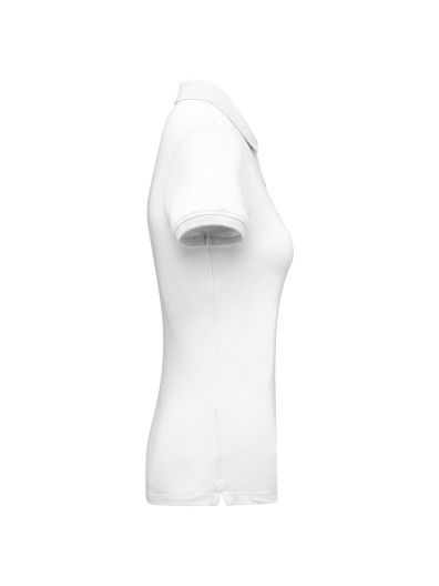 Polo malha piqu manga curta