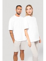 T-shirt oversize de manga curta unissexo