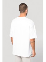 T-shirt oversize de manga curta unissexo