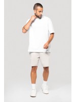 T-shirt oversize de manga curta unissexo