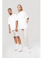 T-shirt oversize de manga curta unissexo