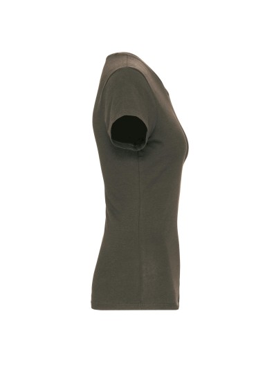 T-shirt decote redondo de manga curta