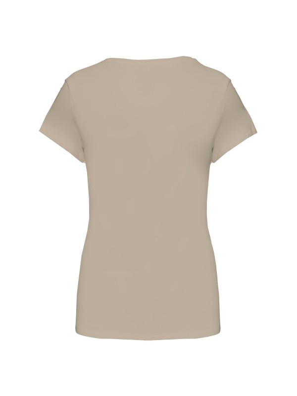 T-shirt decote redondo de manga curta