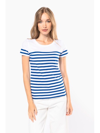 T-shirt estilo marinheiro senhora - K3034