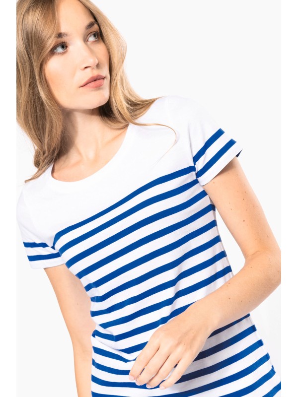T-shirt estilo marinheiro senhora - K3034