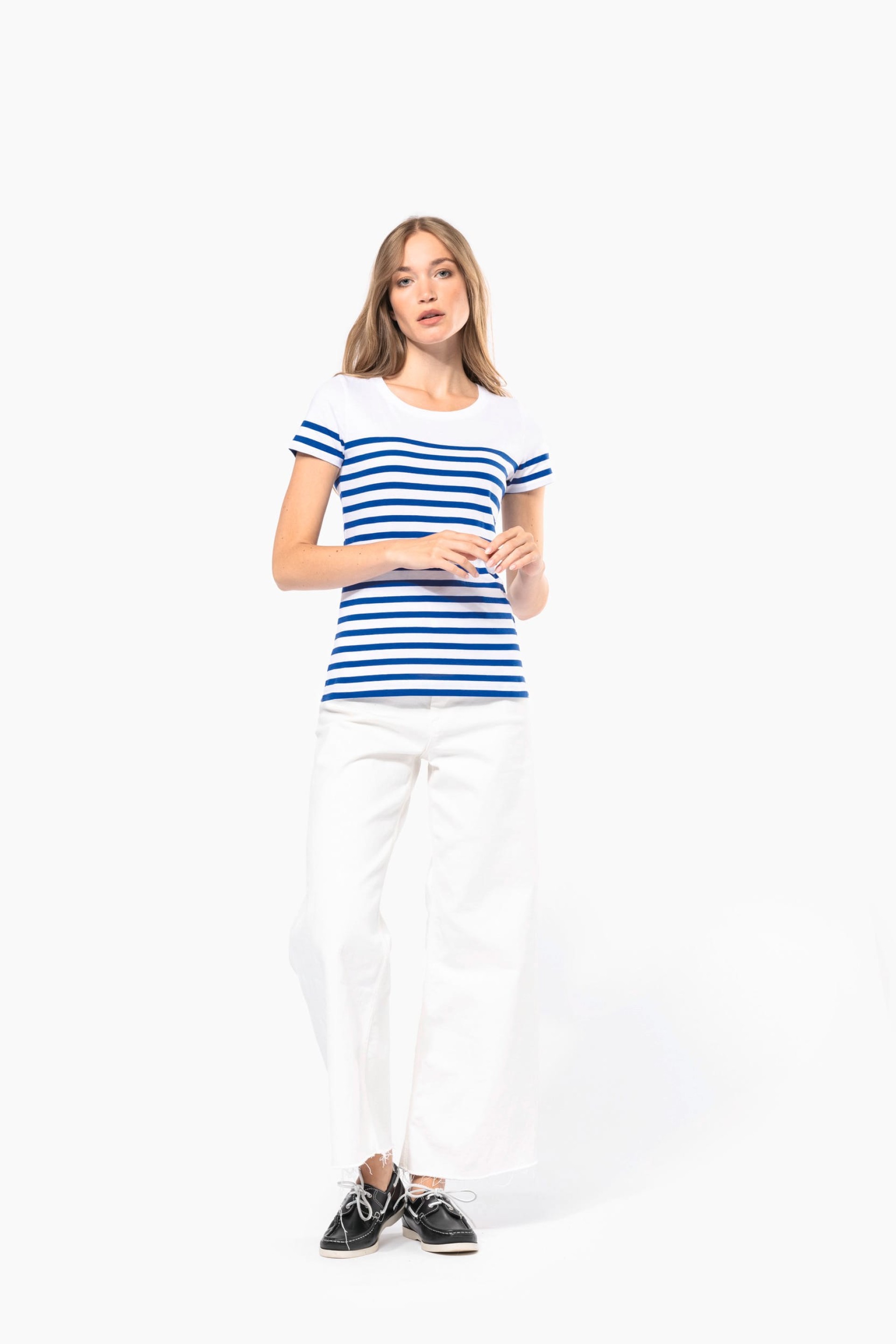 T-shirt estilo marinheiro senhora - K3034
