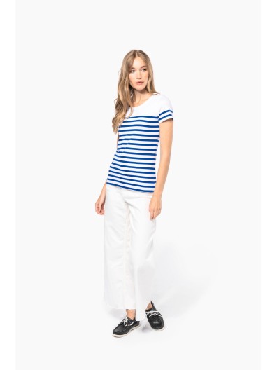 T-shirt estilo marinheiro senhora - K3034