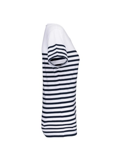 T-shirt estilo marinheiro senhora - K3034 T-shirt estilo marinheiro senhora - K3034