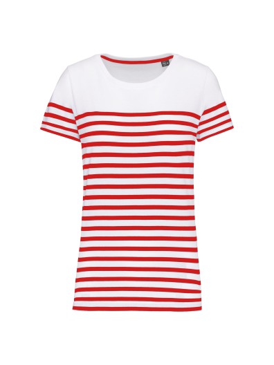 T-shirt estilo marinheiro senhora - K3034 T-shirt estilo marinheiro senhora - K3034