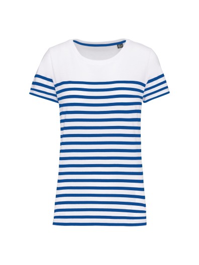 T-shirt estilo marinheiro senhora - K3034 T-shirt estilo marinheiro senhora - K3034
