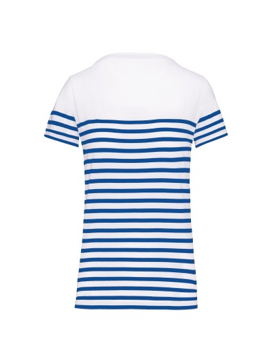 T-shirt estilo marinheiro senhora - K3034 T-shirt estilo marinheiro senhora - K3034