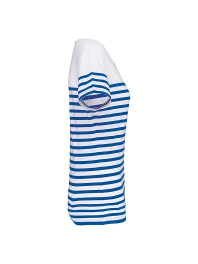 T-shirt estilo marinheiro senhora - K3034 T-shirt estilo marinheiro senhora - K3034