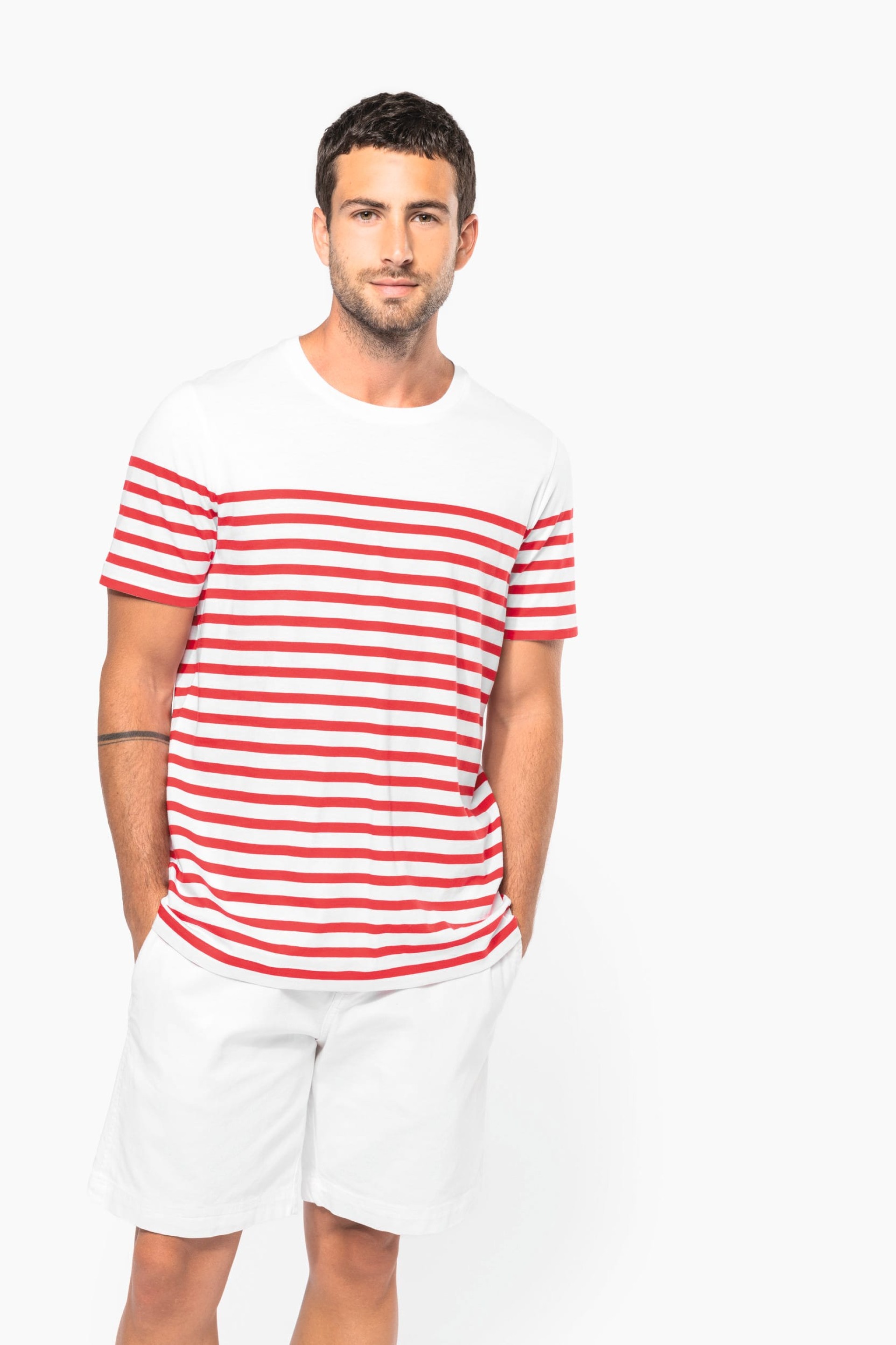 T-shirt estilo marinheiro homem - K3033