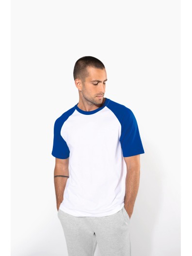 T-shirt Estilo Baseball de homem - K330