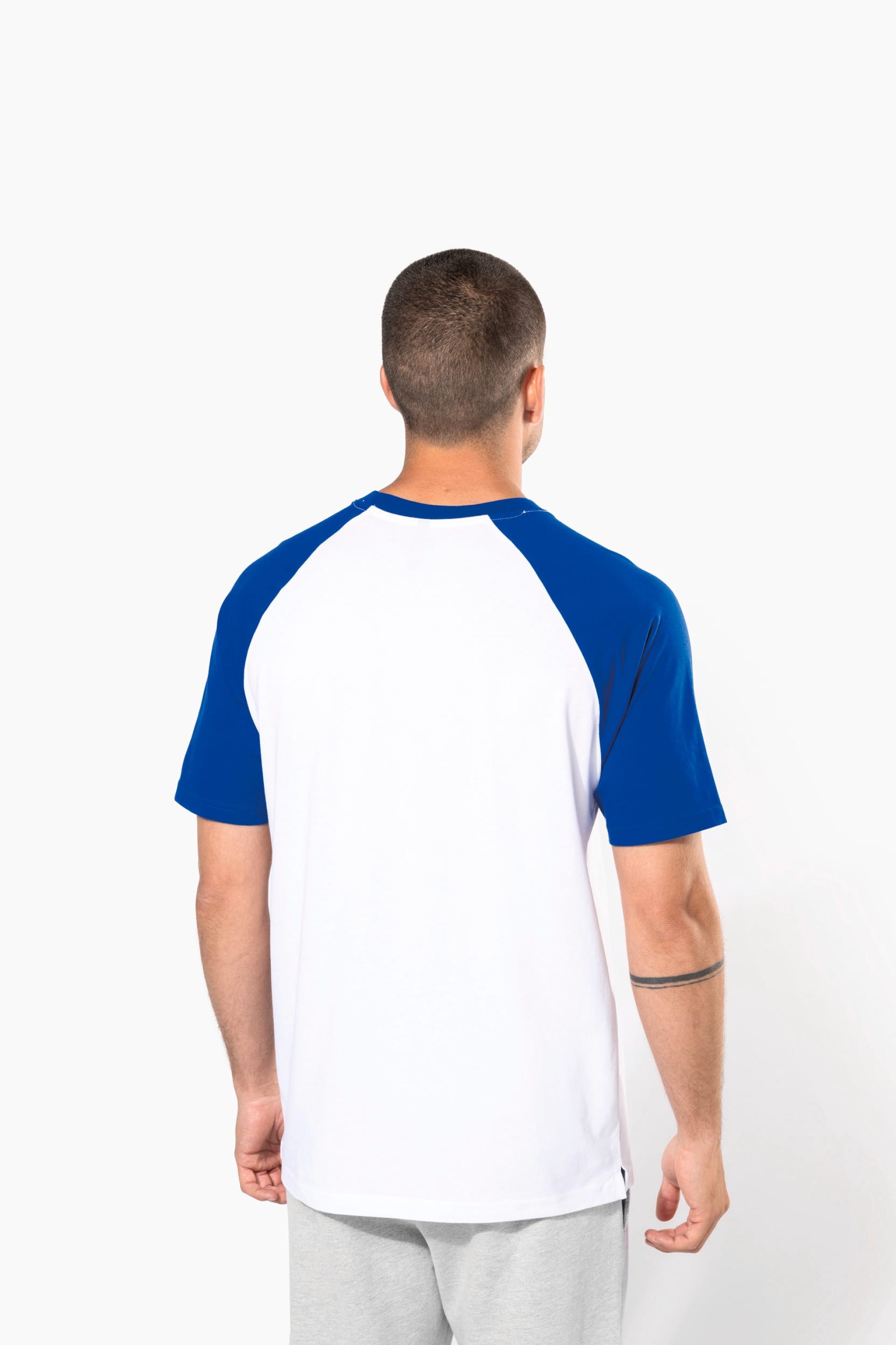 T-shirt Estilo Baseball de homem - K330