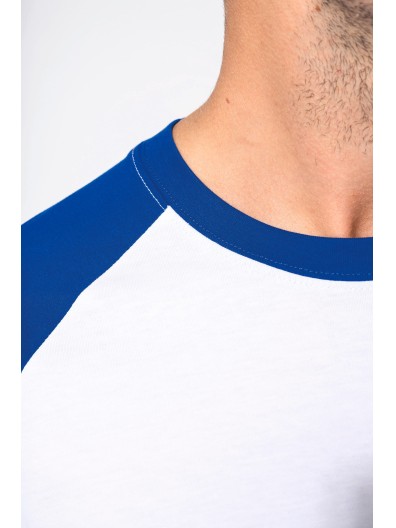 T-shirt Estilo Baseball de homem - K330