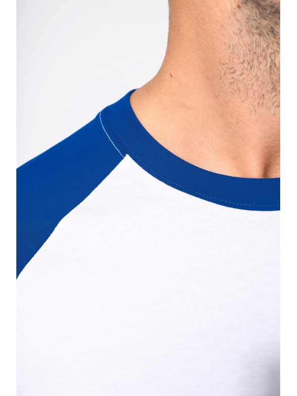 T-shirt Estilo Baseball de homem - K330