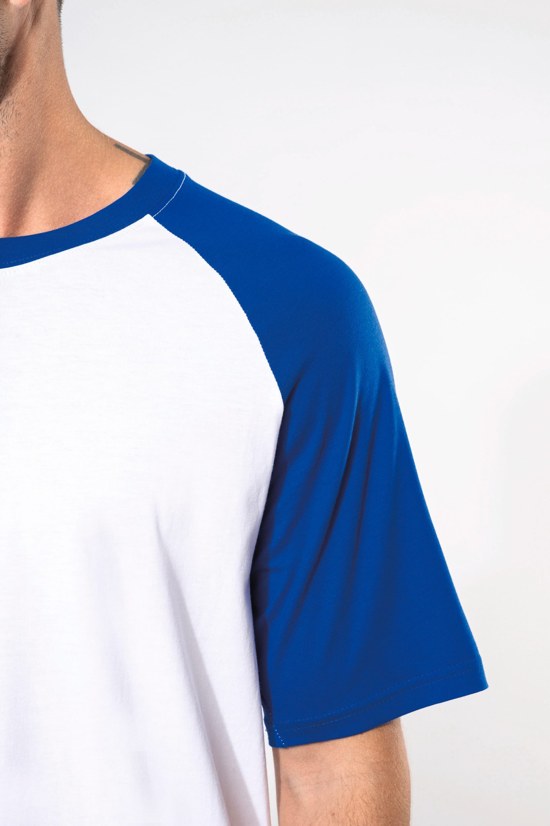 T-shirt Estilo Baseball de homem - K330