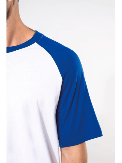 T-shirt Estilo Baseball de homem - K330