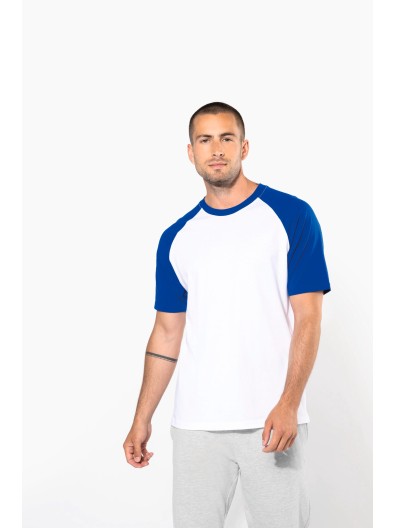T-shirt Estilo Baseball de homem - K330