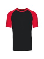 T-shirt Estilo Baseball de homem - K330