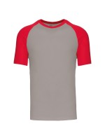 T-shirt Estilo Baseball de homem - K330