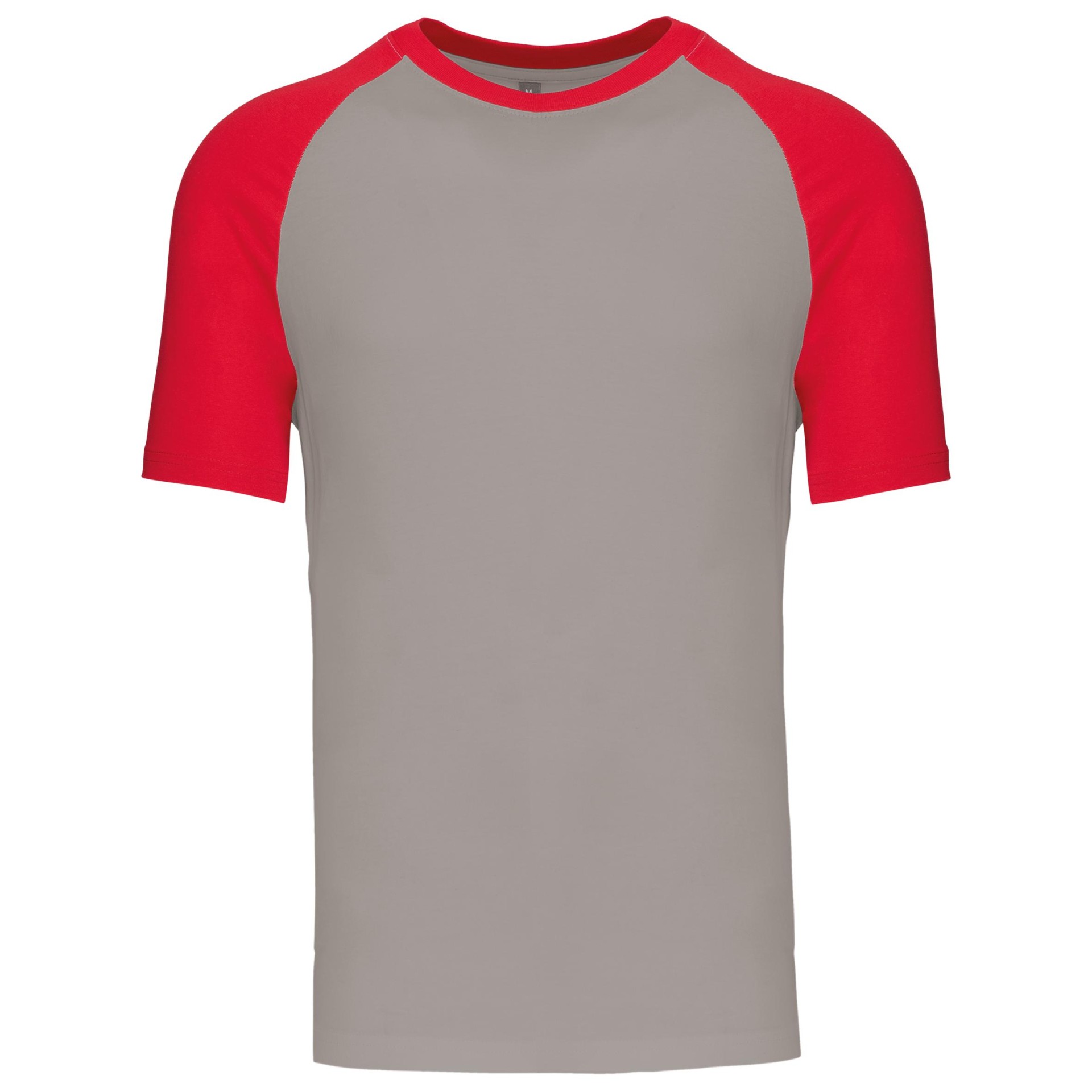 T-shirt Estilo Baseball de homem - K330