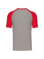 T-shirt Estilo Baseball de homem - K330