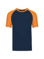 T-shirt Estilo Baseball de homem - K330