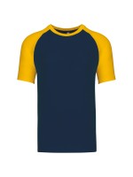 T-shirt Estilo Baseball de homem - K330