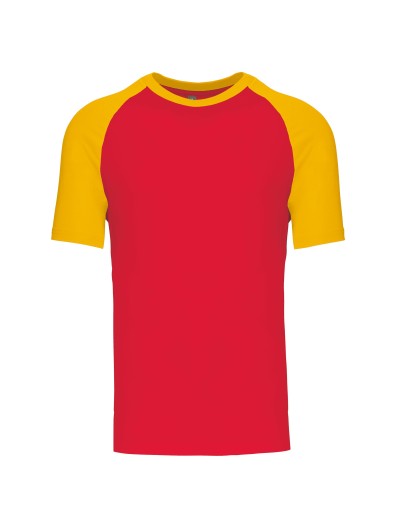 T-shirt Estilo Baseball de homem - K330