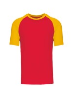 T-shirt Estilo Baseball de homem - K330