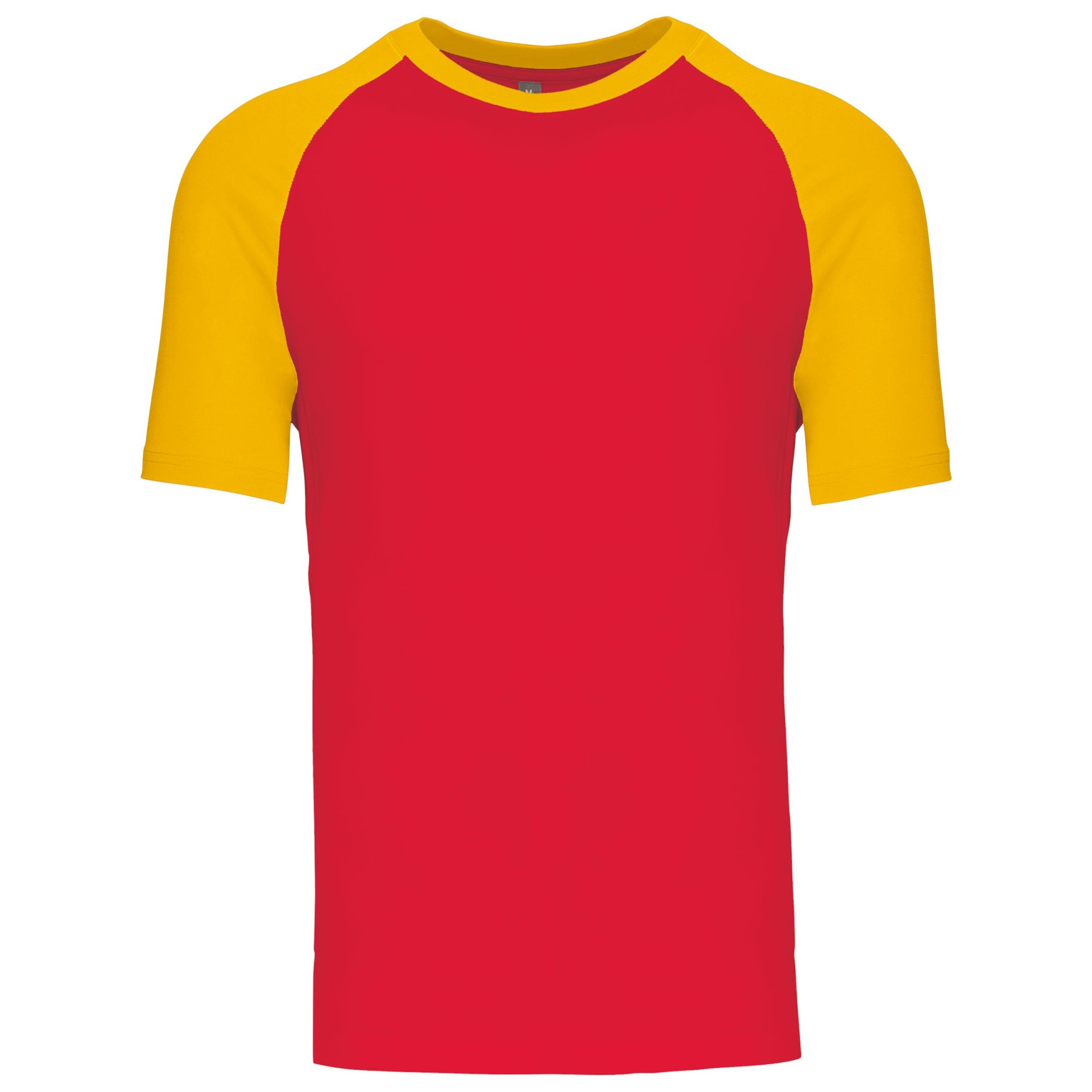 T-shirt Estilo Baseball de homem - K330