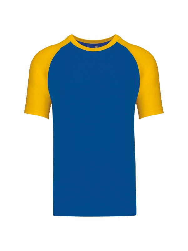 T-shirt Estilo Baseball de homem - K330