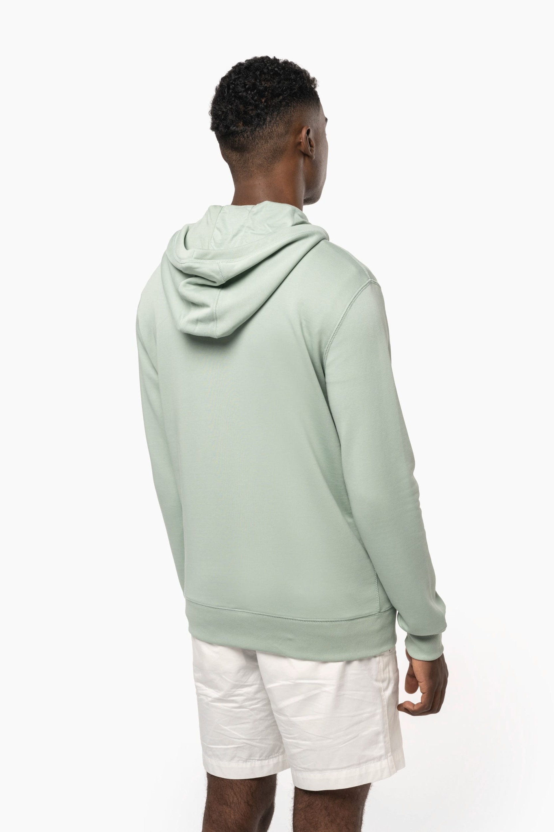 Sweatshirt com fecho e capuz unissexo - K4008