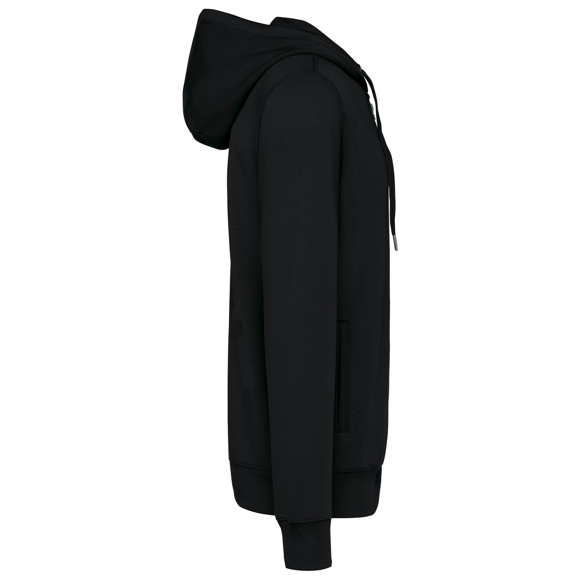 Sweatshirt com fecho e capuz unissexo - K4008