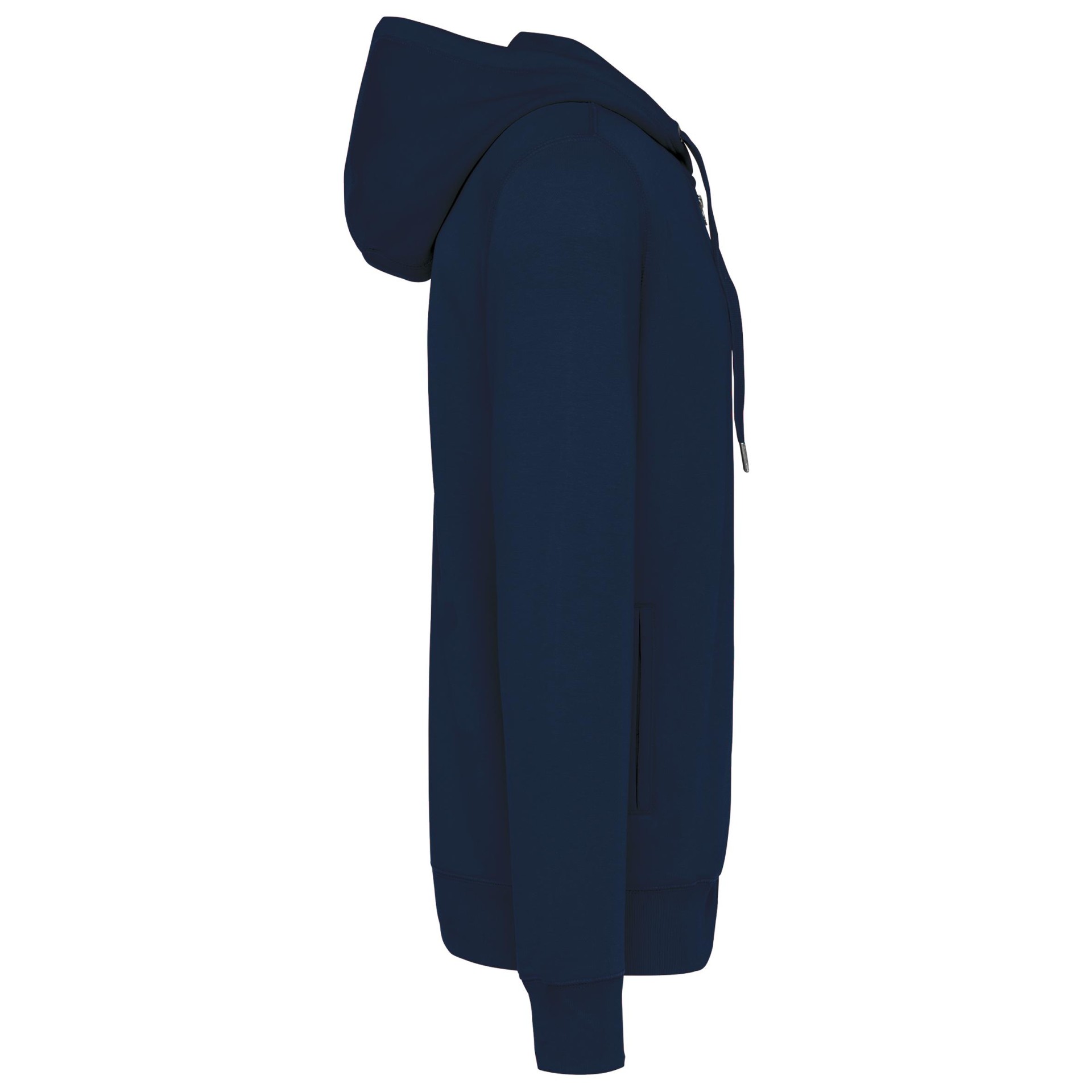 Sweatshirt com fecho e capuz unissexo - K4008
