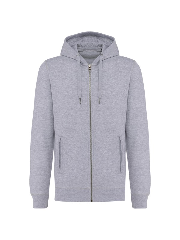 Sweatshirt com fecho e capuz unissexo  - K4008