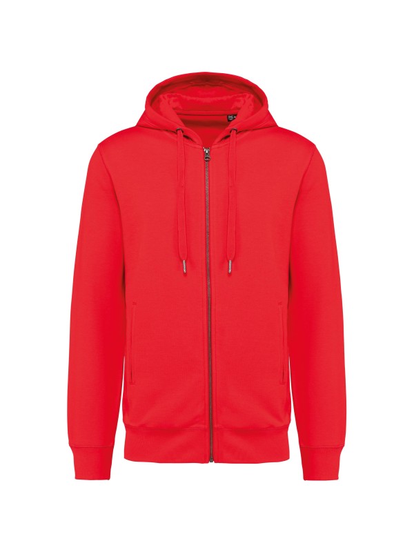 Sweatshirt com fecho e capuz unissexo  - K4008