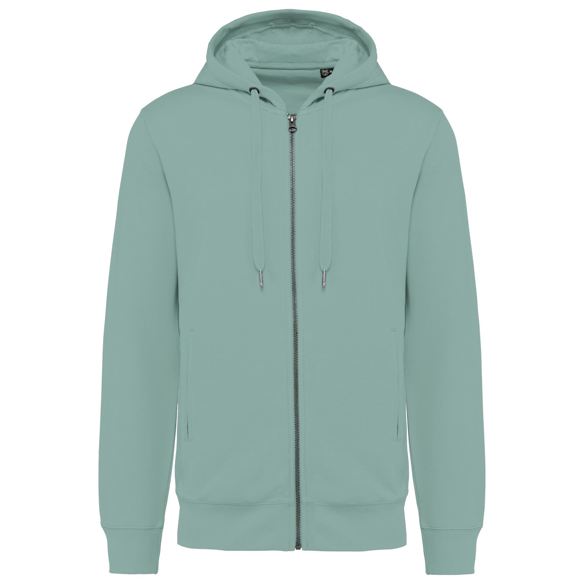 Sweatshirt com fecho e capuz unissexo - K4008