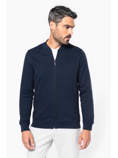 Casaco cardado com fecho - K4002