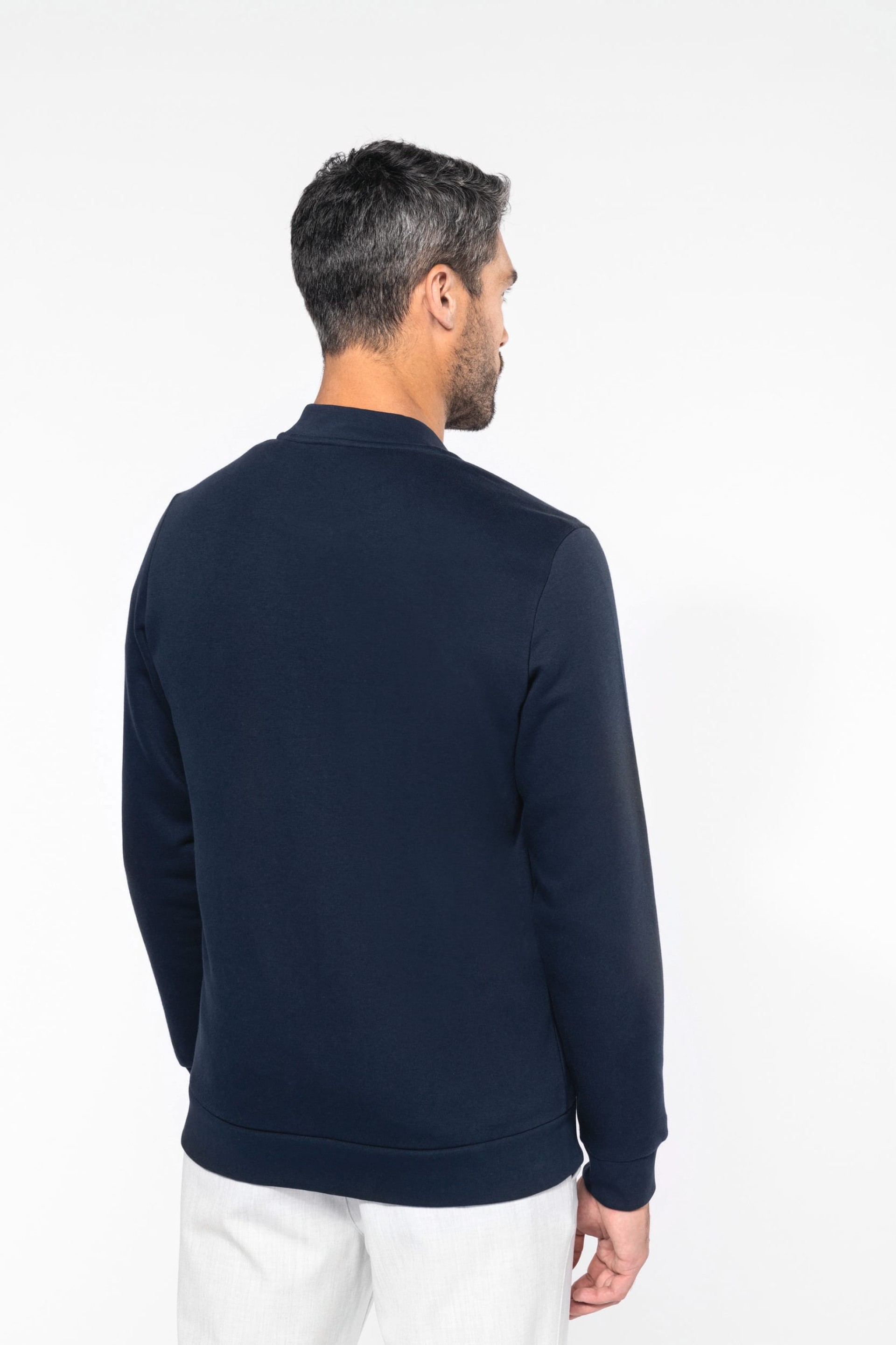 Casaco cardado com fecho - K4002