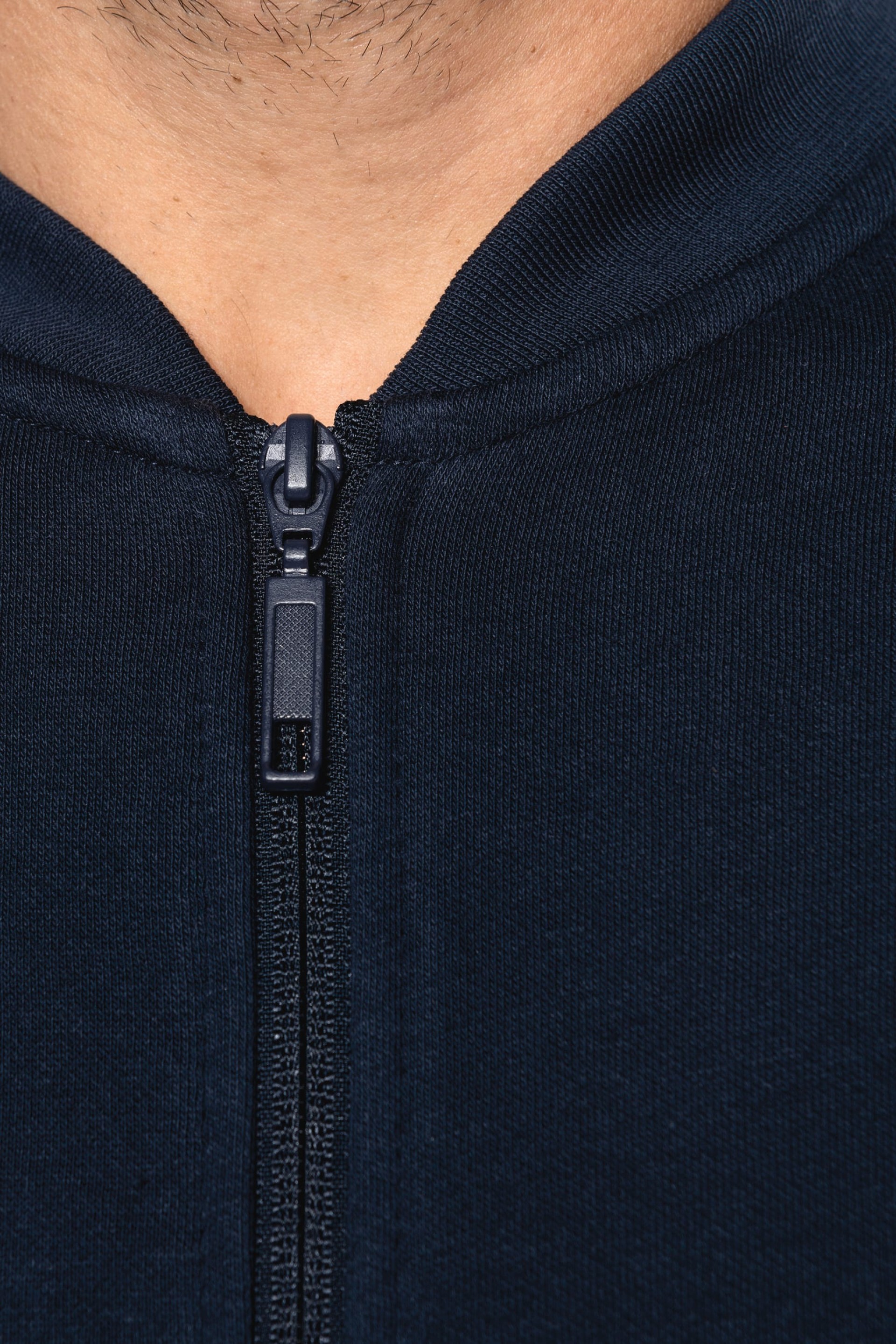 Casaco cardado com fecho - K4002