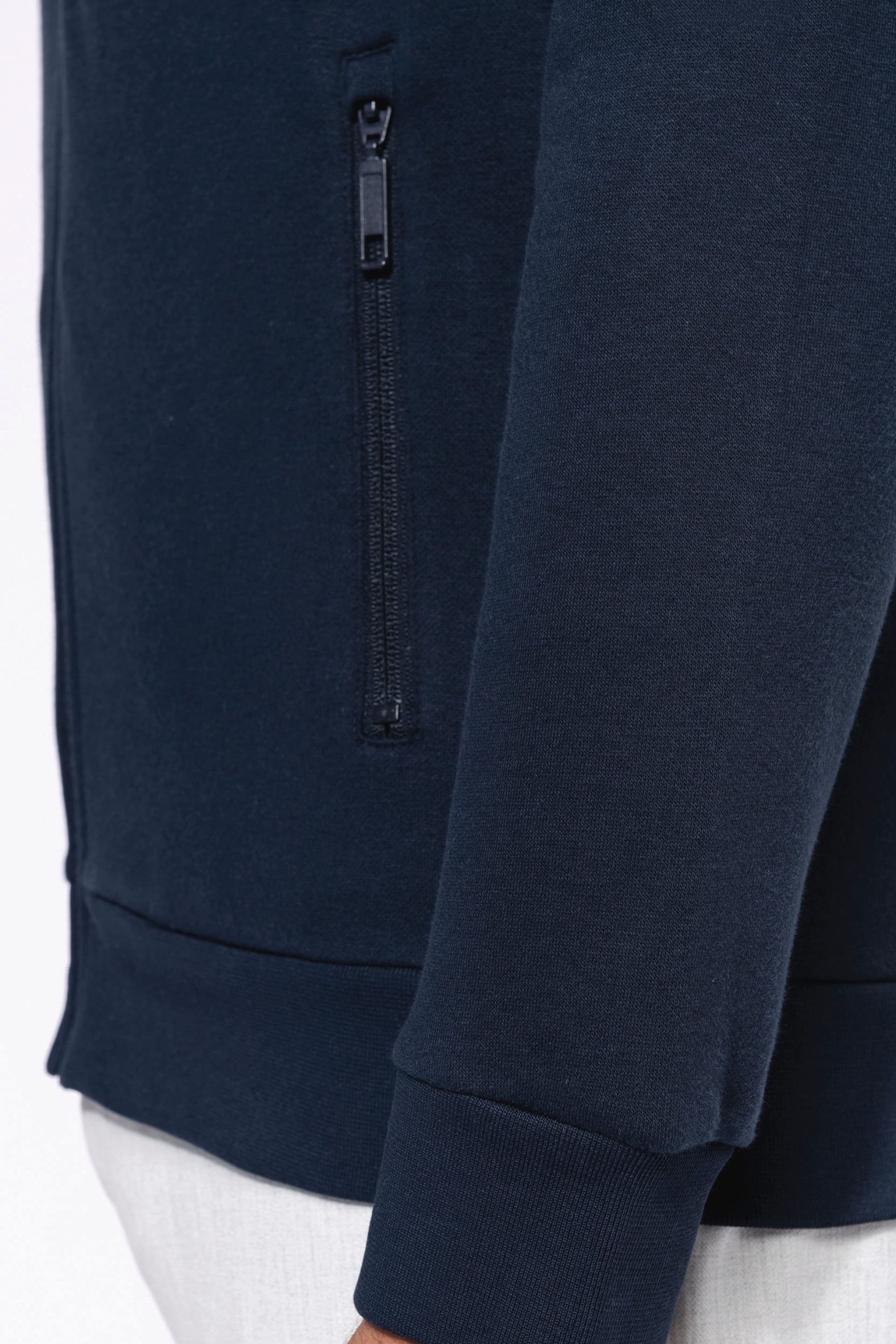 Casaco cardado com fecho - K4002