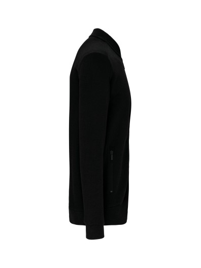 Casaco cardado com fecho - K4002