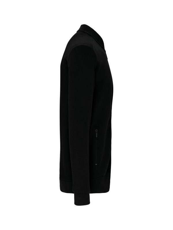 Casaco cardado com fecho - K4002